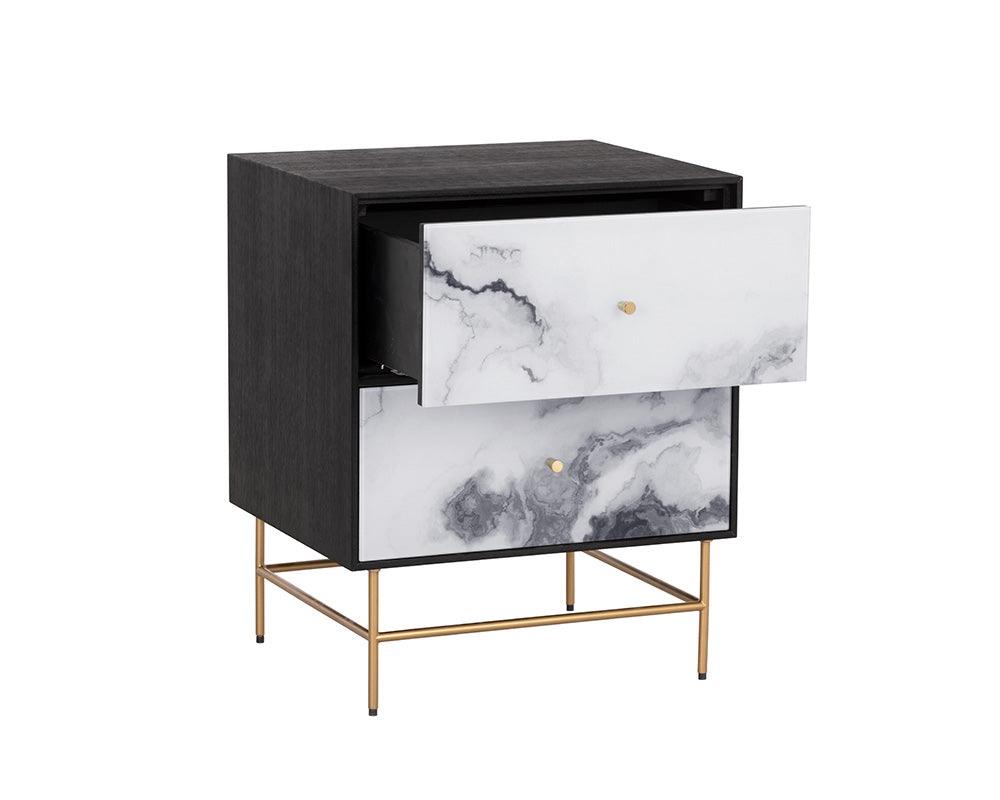 Cordero Nightstand Lounge Bedroom Side Table - waseeh.com