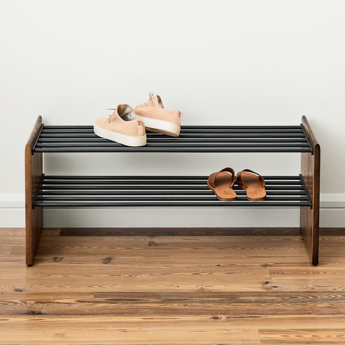 Burnt Anton Shoe Storage Organizer Rack - waseeh.com