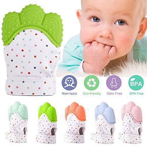 Baby Teething Silicone Mitts - waseeh.com