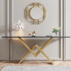 Waterway Lounge Living Room Entryway Console Table - waseeh.com