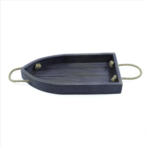 Hang In Boat Solid Wood Kitchen Serving Tray - waseeh.com