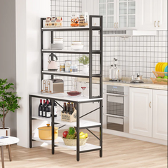 Credenza Kitchen Living Room Bookcase Organizer Storage Rack Decor - waseeh.com