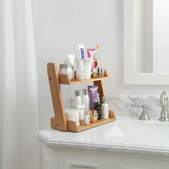 Solid Wooden Makeup Organizer