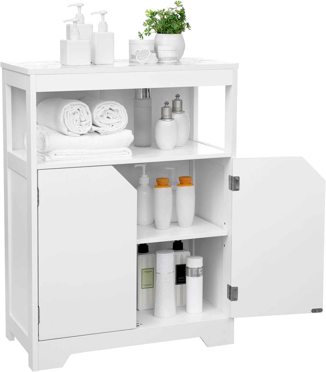 Escalope Bathroom Storage Cabinet Stand Organizer Rack