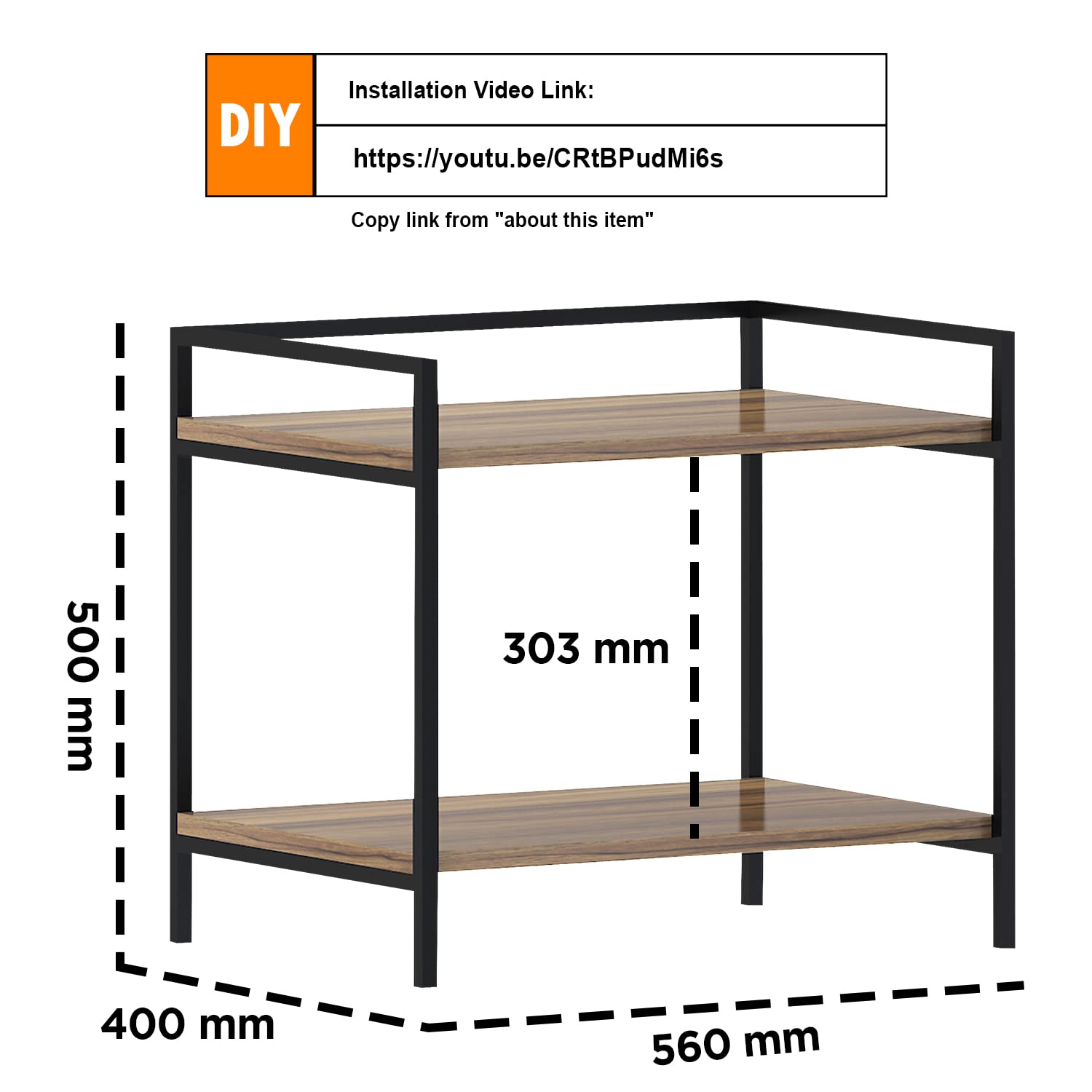 Klaxon Oven Spice Seasoning Storage Organizer Rack - waseeh.com