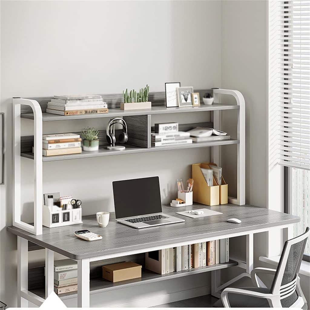 Liuzh Computer Desk Table Bookshelf Integrated Table - waseeh.com