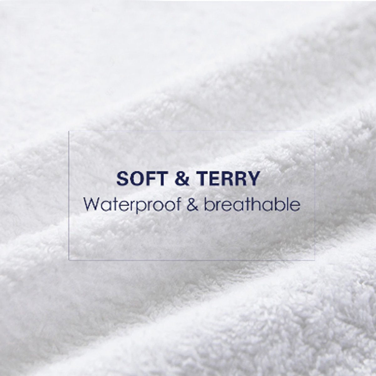 Waterproof Mattress Protector in Terry Cotton - waseeh.com