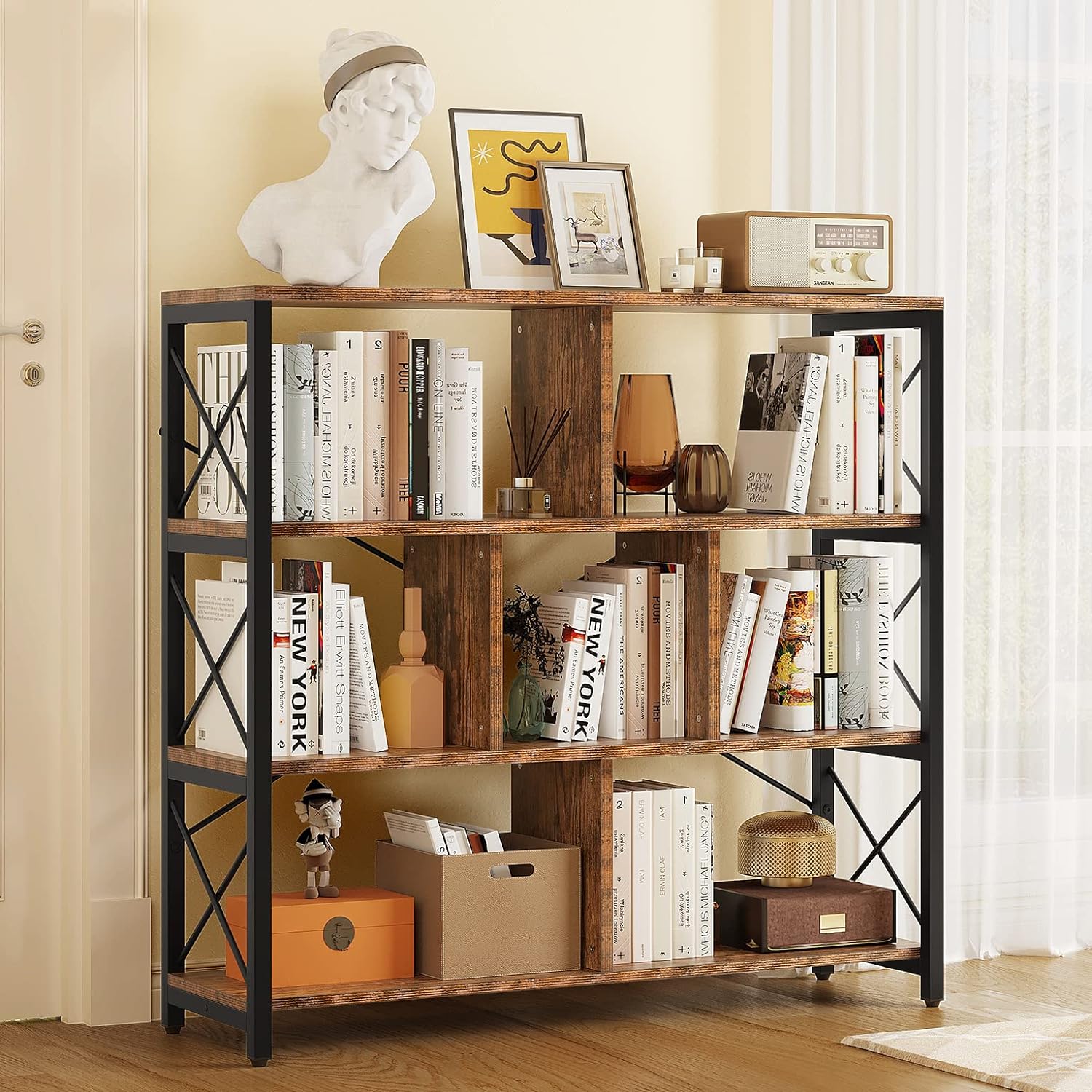 Yitay Bedroom Office Lounge Drawing Living Room Bookcase Rack