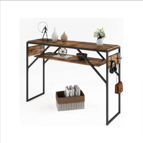 Slender Entryway Lounge Living Room Console Table - waseeh.com