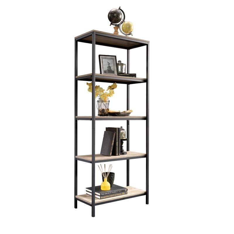 Arturs Bookcase Storage Organizer Rack (5-Tier) - waseeh.com