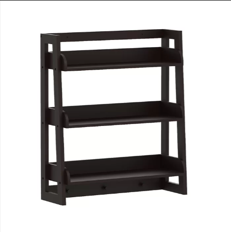 Cersei Bathroom Solid Wood Floating Shelve Organizer Rack - waseeh.com