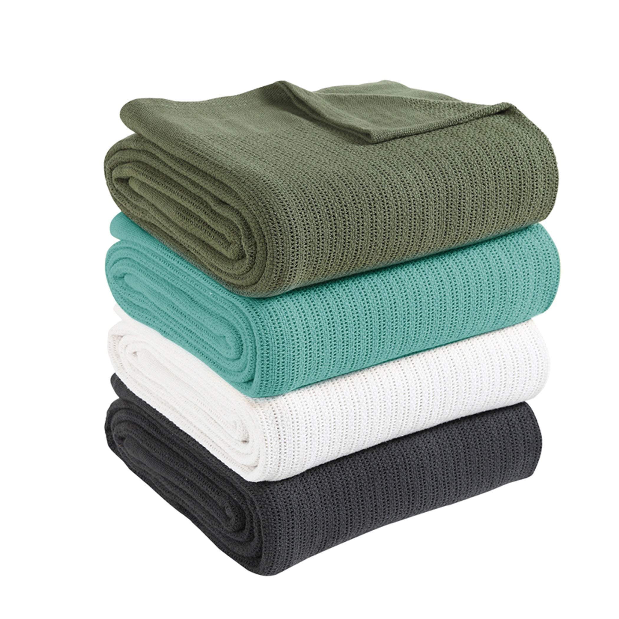 Cotton Thermal Blanket - Throws - waseeh.com