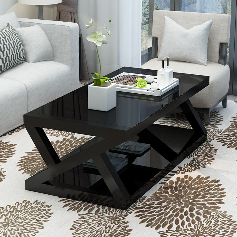 Tempered Industrial Cocktail Coffee Tea Table - waseeh.com