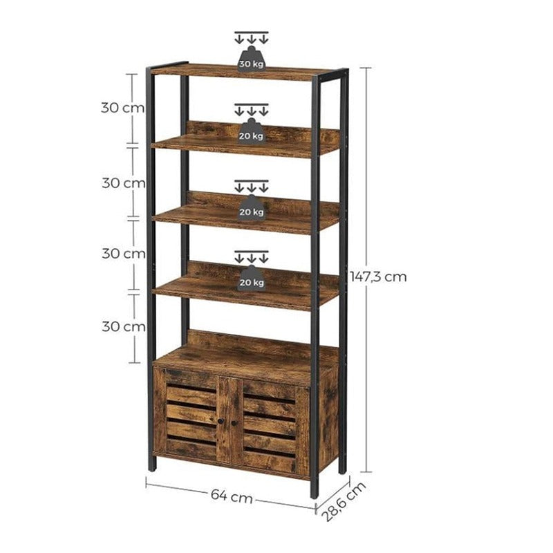 Armoire Bookcase Cabinet Organizer Rack - waseeh.com