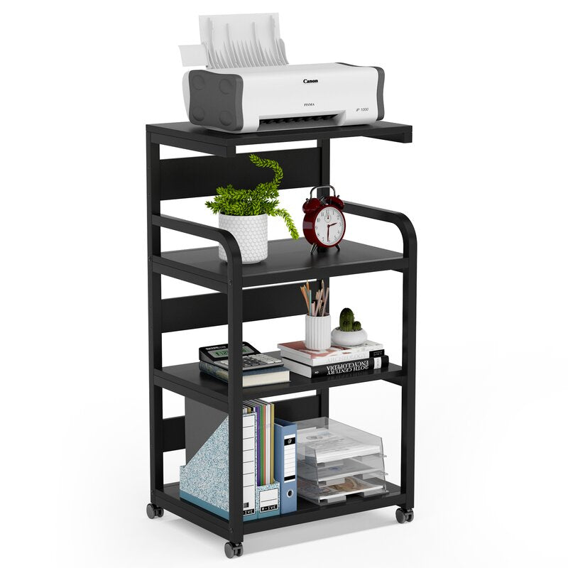 Alvaro Kitchen Moving Trolley Organizer Rack - waseeh.com