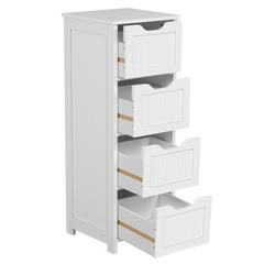 Neoteric Bathroom Kitchen Four Drawer Storage Cabinet Organizer