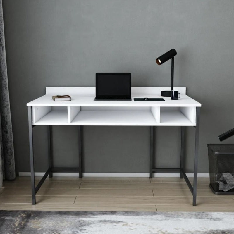 Contemporary Workstation Computer Writing Desk Table - waseeh.com