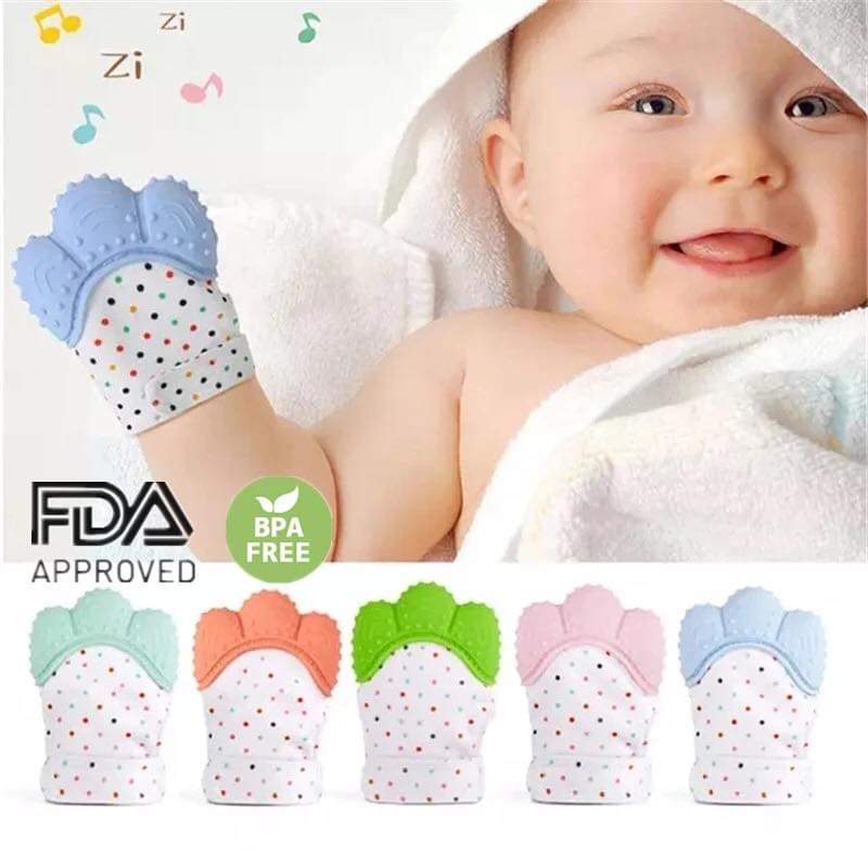 Baby Teething Silicone Mitts - waseeh.com