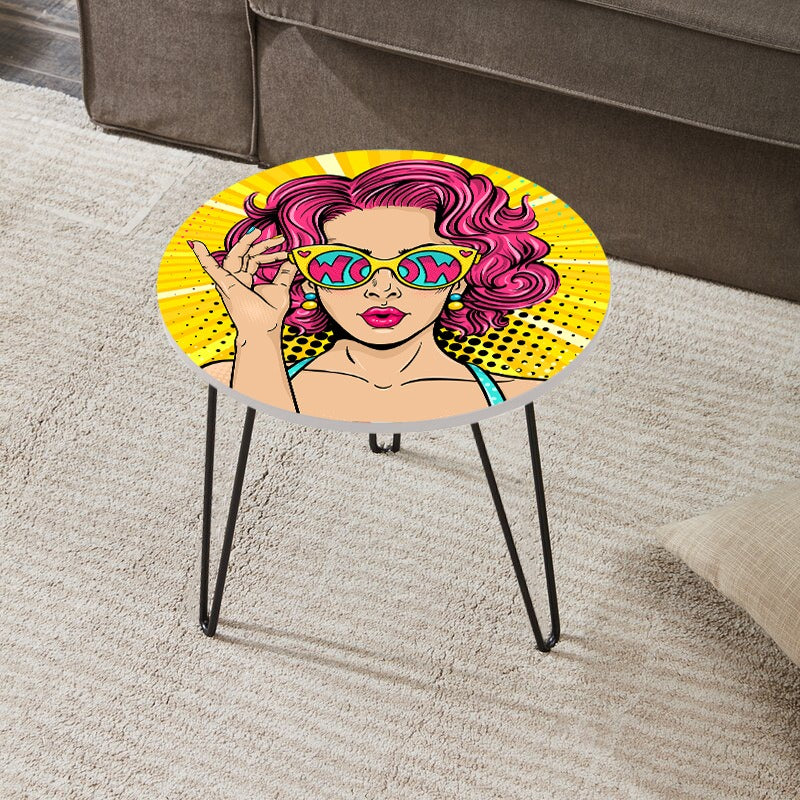 GTA Galaxy Living Lounge Center Side Hairpin Table - waseeh.com