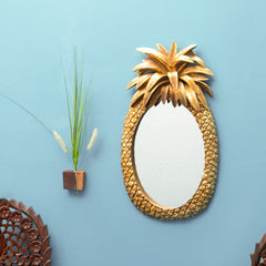 Pineapple Hanging Mirror - waseeh.com