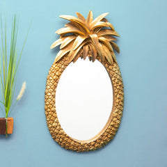 Pineapple Hanging Mirror - waseeh.com