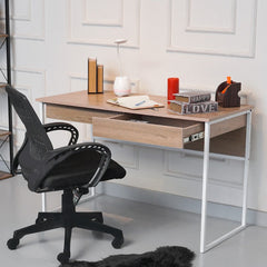 Xavius Wide Home Office Workstation Writing Organizer Desk Table - waseeh.com