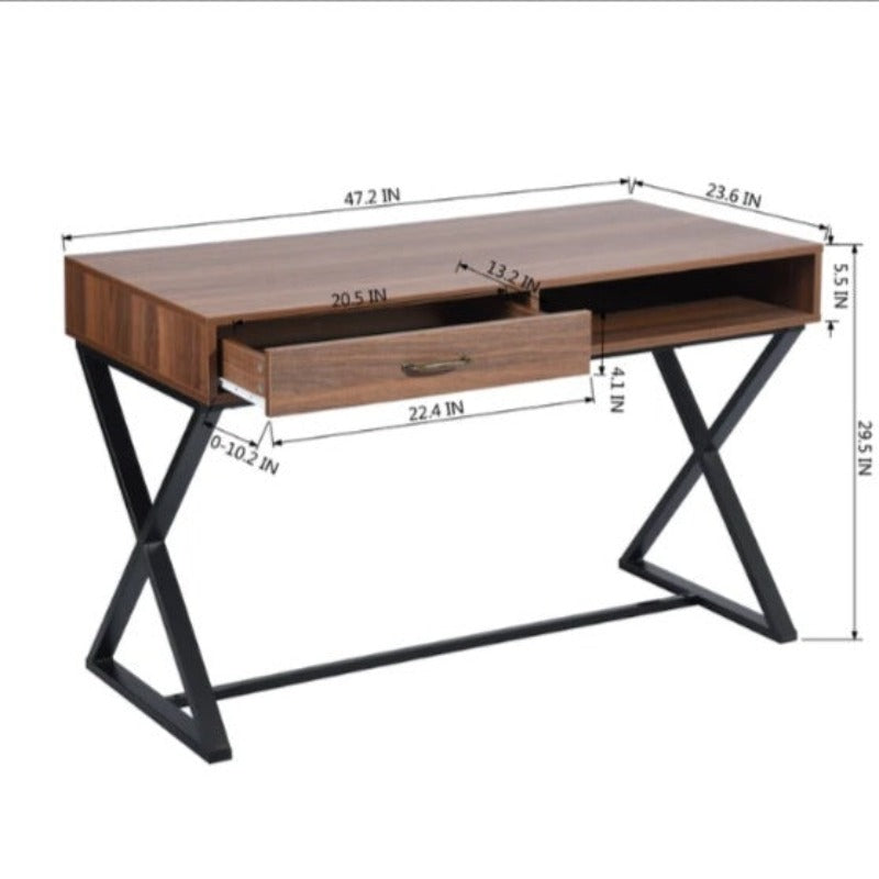 Plumley Living Room Office Work Station Organizer Desk Table - waseeh.com