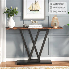 Kadenn Living Dining Room Console Table - waseeh.com