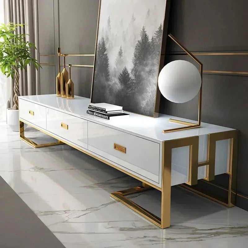 Inclination Rectangular Living Lounge Bedroom LED Wall Console Table