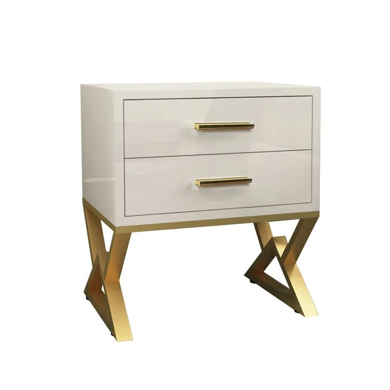 Nugatory Bedroom Lamp Organizer Drawer Side Table - waseeh.com