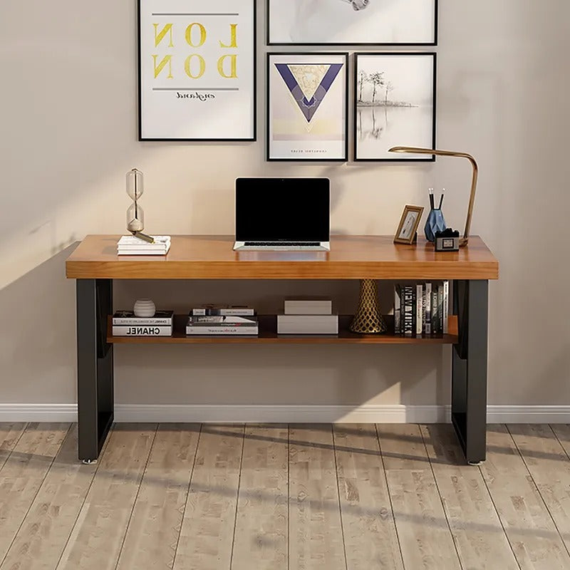 Elongate Home Office Writing Work Organizer Desk Table - waseeh.com