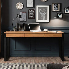 Copse Home Office Work Writing Storage Organizer Desk Drawer Table - waseeh.com