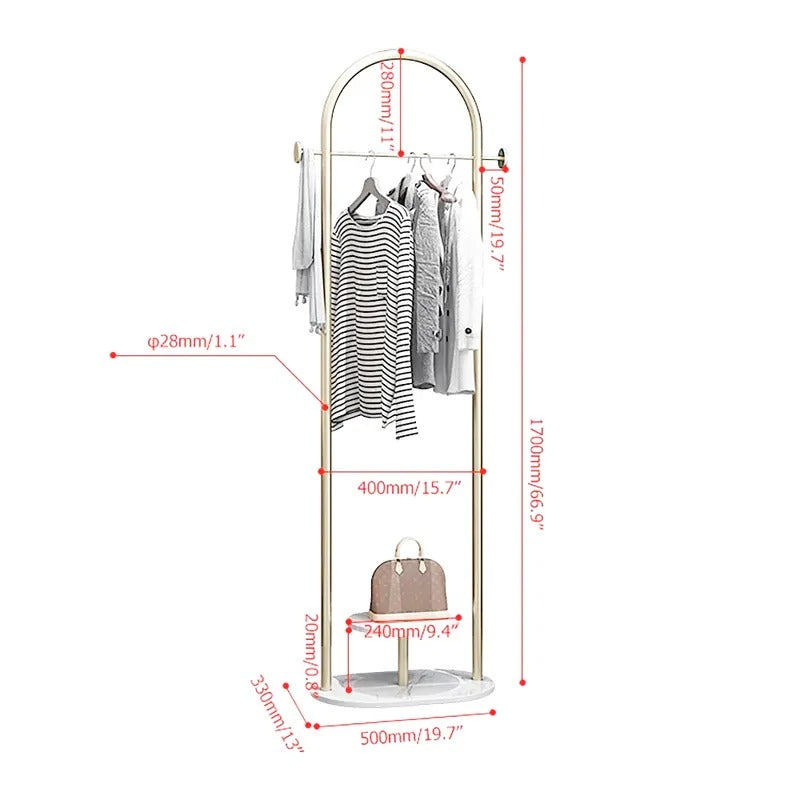 Parallel Organizer Living Bedroom Cloth Storage Rack - waseeh.com