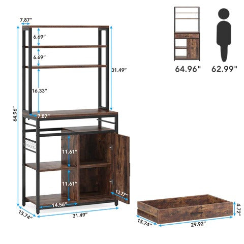 Casity Kitchen Utensil Organizer Storage Bakers Rack - waseeh.com