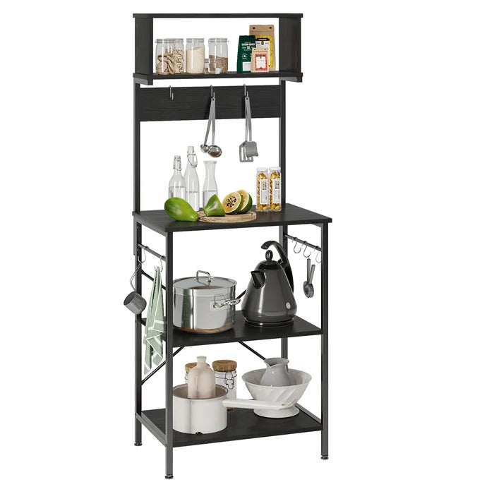 Luper Microwave Storage Organizer Spice Kitchen Baker's Rack - waseeh.com