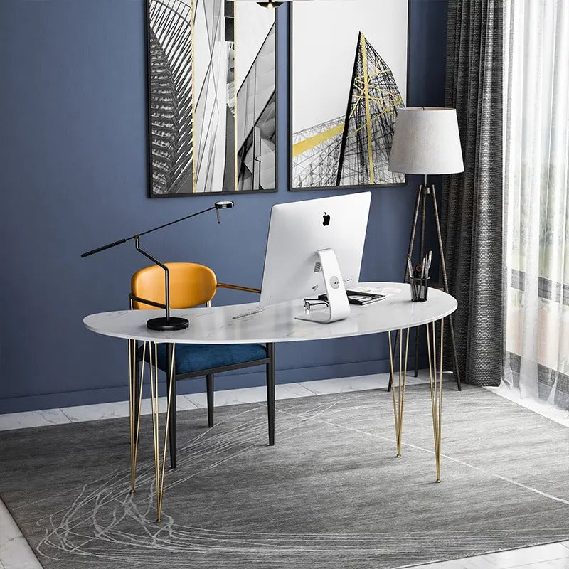 Modern Minimalist Computer Desk Home Office Bedroom Table - waseeh.com