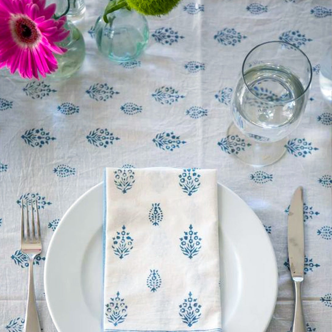 Fancy Printed Duck Cotton Table Cover