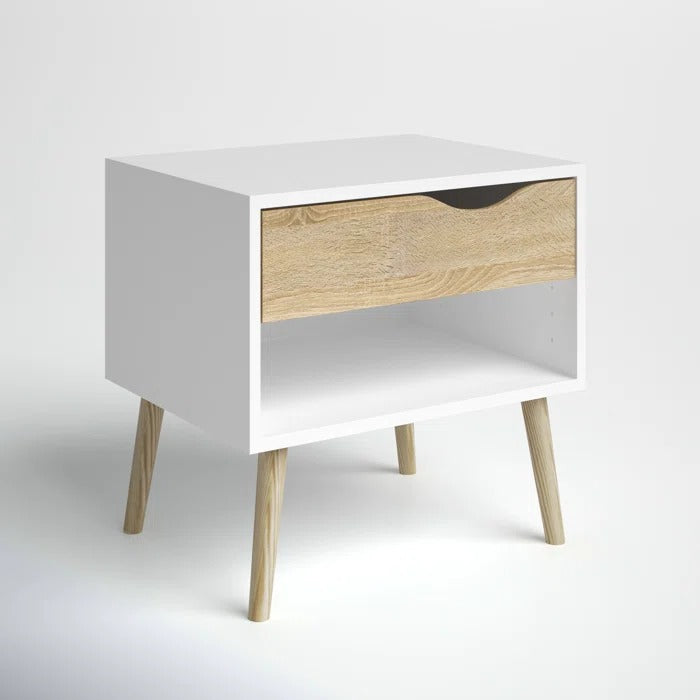 Subsist Nightstand Bedside Table With Drawer