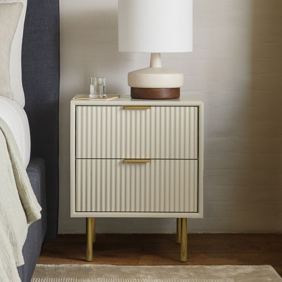 Quinn Bedroom Nightstand Side Table