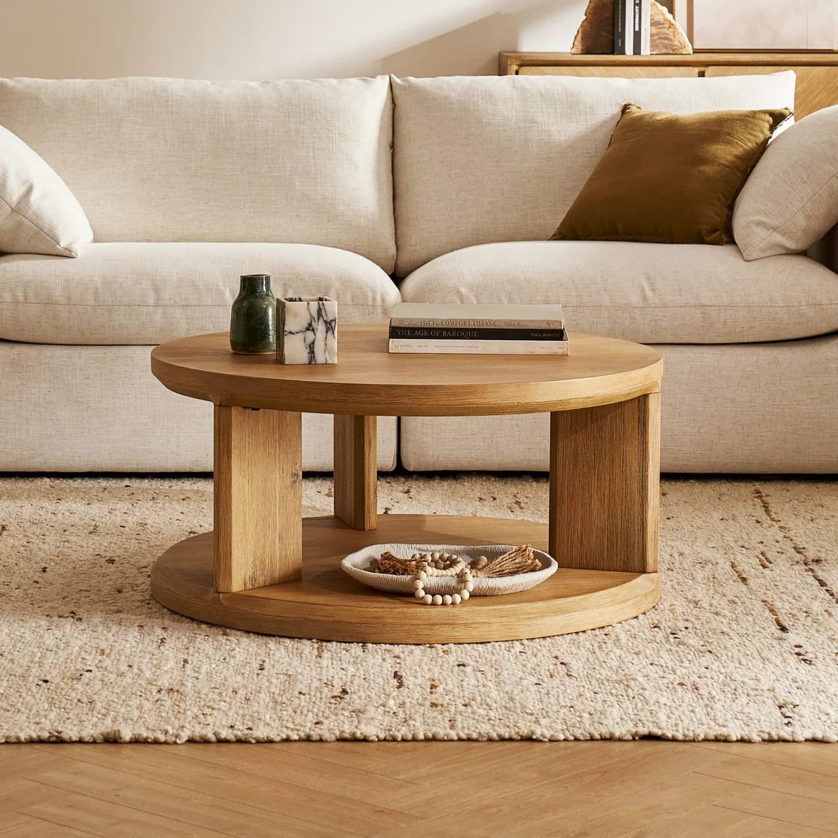 Casa Living Lounge Round Centre Coffee Table