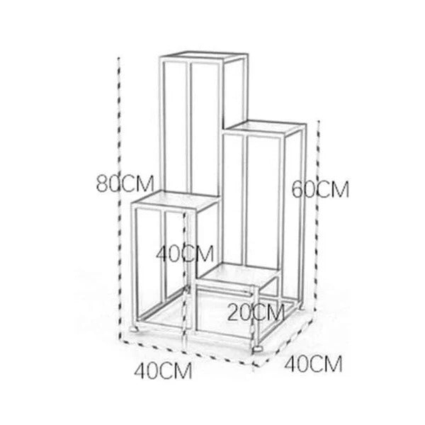 Tiggy Tag Pot Planter Stand (4 Tier)