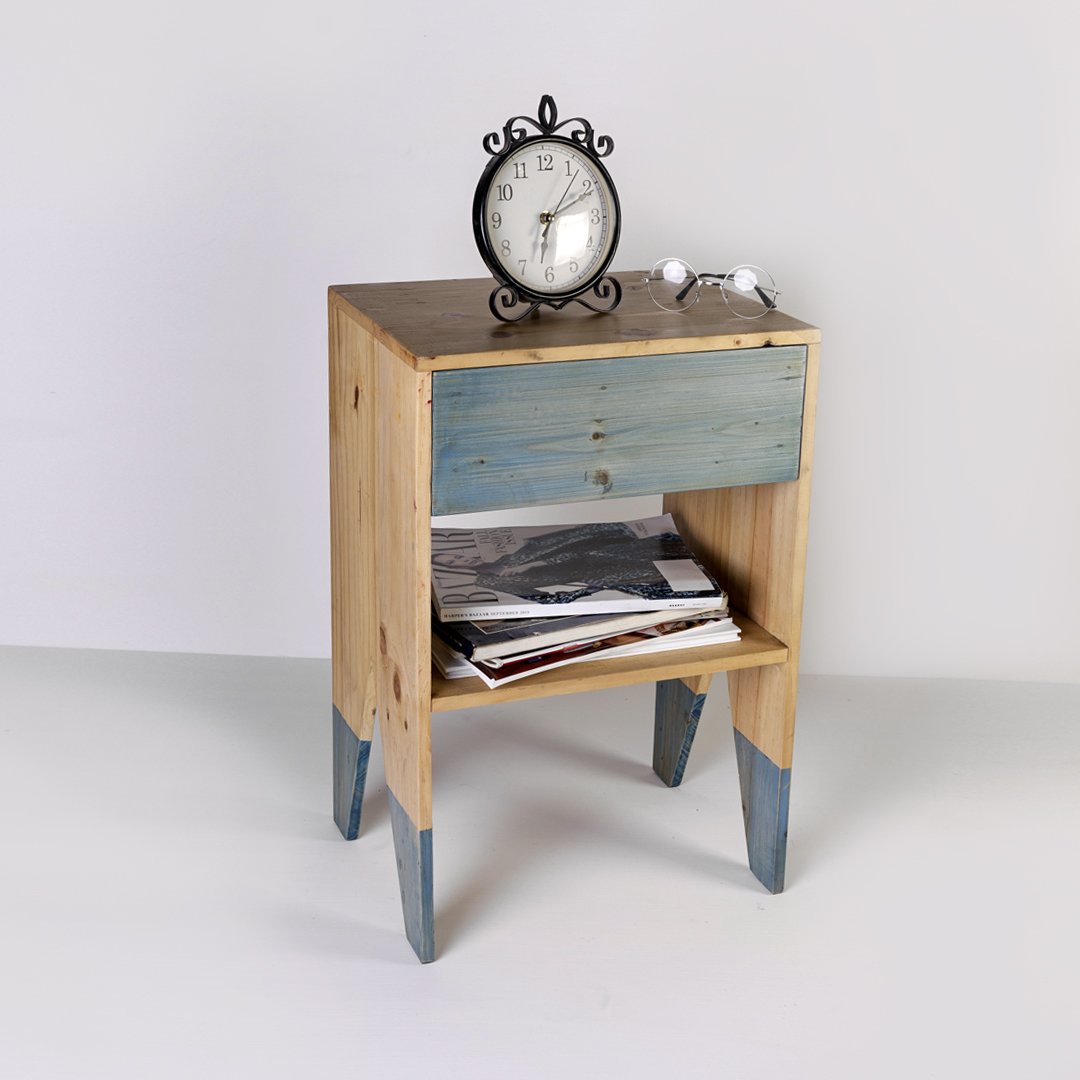 Stopgap Living Lounge Bedroom Drawer Side Table - waseeh.com