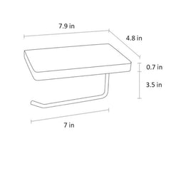 Wall Mounted Tissue Organizer Shelve - waseeh.com