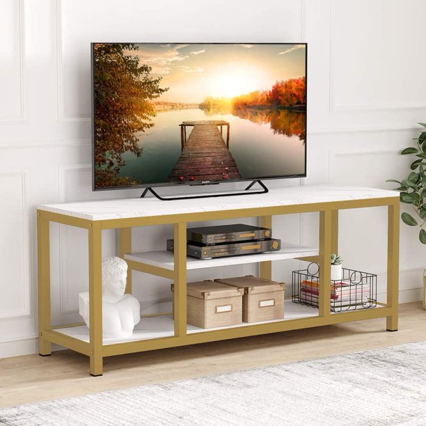 Jingoish Tv LED Living Lounge Organizer Console Table - waseeh.com