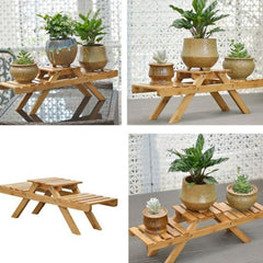 Zoories Small Plant Stand Organizer Rack - waseeh.com