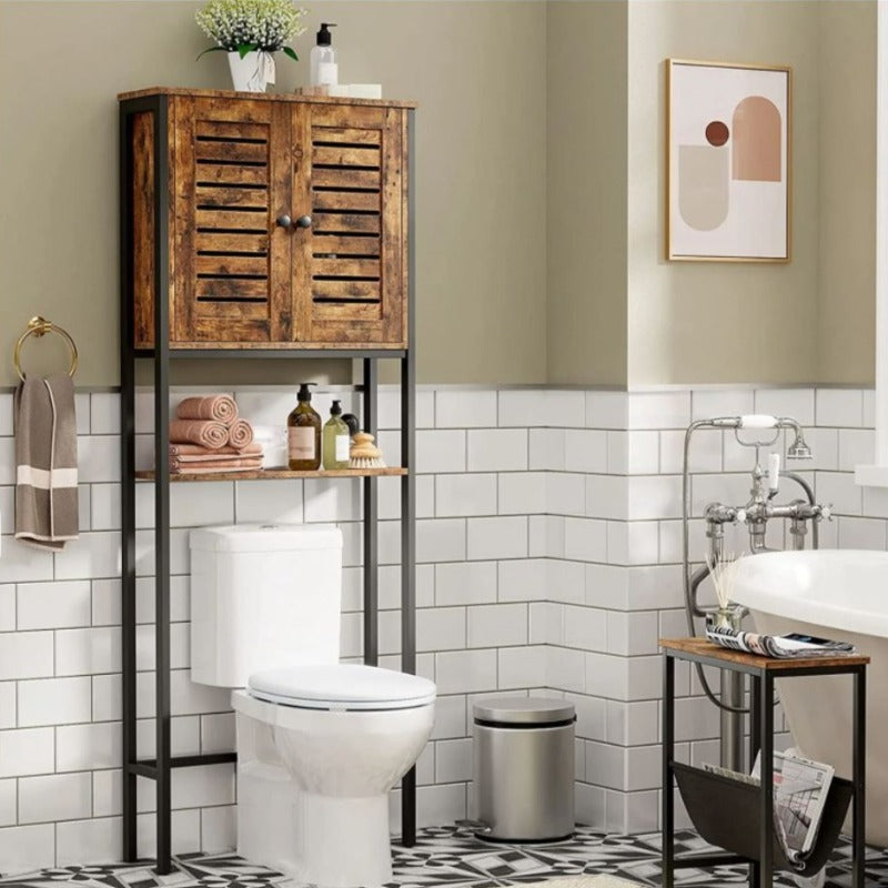 Lysine Over Toilet Organizer Rack - waseeh.com