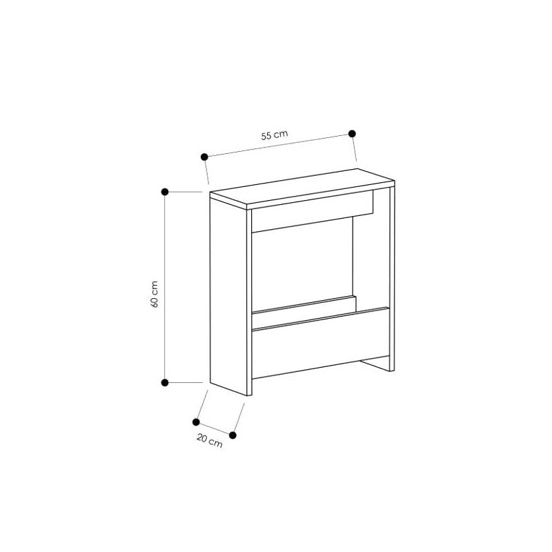 Boconic Alpha Living Lounge Drawing Room Home Side Table - waseeh.com