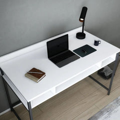 Contemporary Workstation Computer Writing Desk Table - waseeh.com