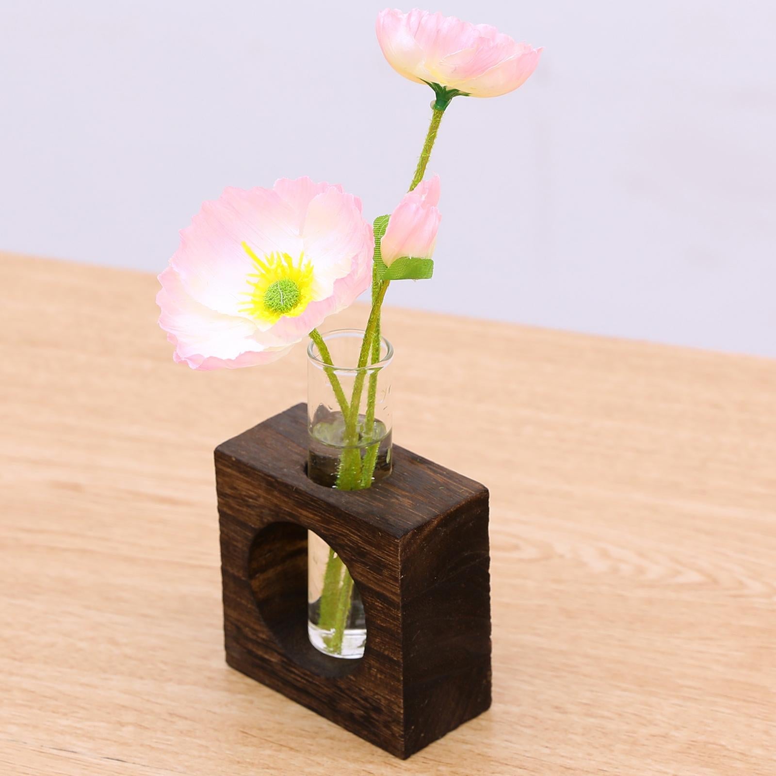 Shabby Home Office Flowerpot Test Tube Vase Decor